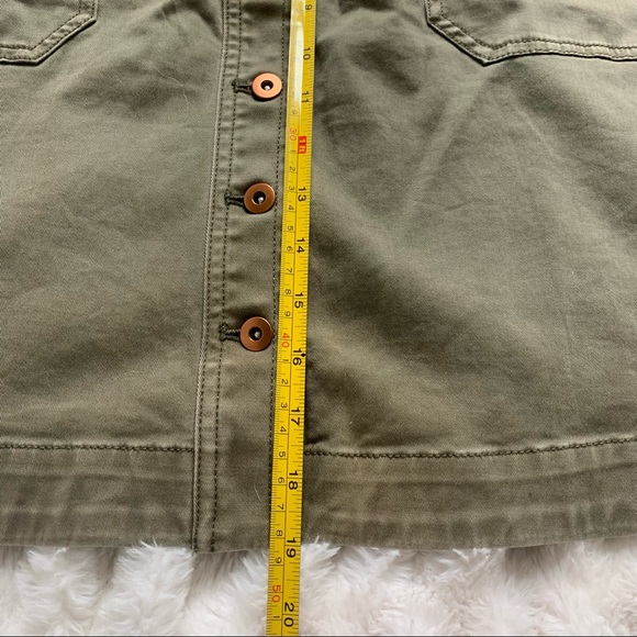 ANTHROPOLOGIE Pilcro & the Letterpress Button Skirt🌞 - Picture 7 of 8